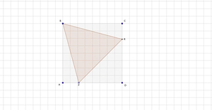 Right Triangle Reflection Grid PNG image
