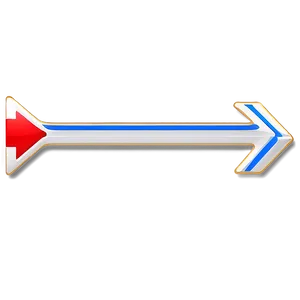 Rightward Leap Arrow PNG Ikh PNG