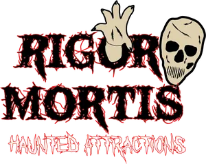 Rigor Mortis Haunted Attractions Logo PNG image