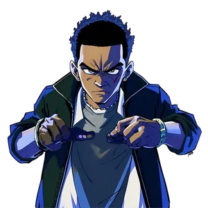 Riley Freeman Animated Character PNG