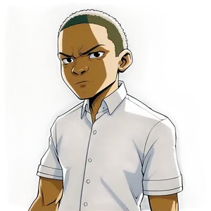 Riley Freeman Boondocks Attitude PNG Jbv