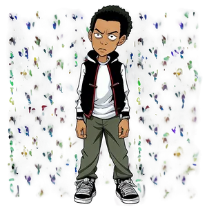 Riley Freeman Boondocks Cartoon Png 98 PNG image