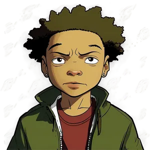 Riley Freeman Boondocks Character PNG Dnq PNG