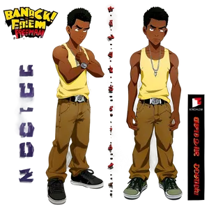 Riley Freeman Character Design PNG