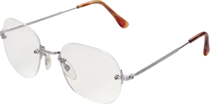 Rimless Eyeglasses Transparent Background PNG image
