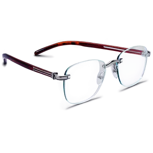 Rimless Reading Glasses Png Pwx89 PNG image