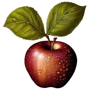 Ripe Apple Clipart Png 06272024 PNG image