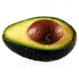 Ripe Avocado PNG 05242024 PNG