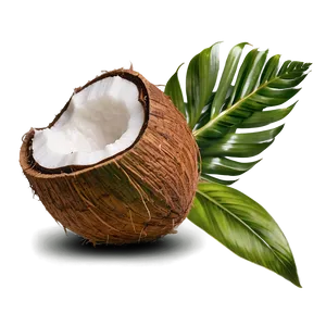 Ripe Coconut Cluster PNG 05242024 PNG