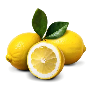 Ripe Lemons PNG 75 PNG