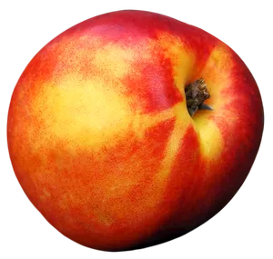 Ripe Peach Isolated Background PNG image