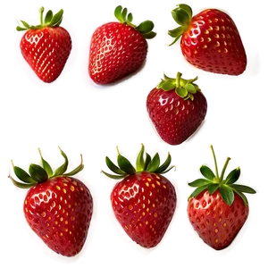 Ripe Strawberry PNG Orf23