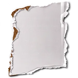 Ripped Edge Paper Design PNG 12 PNG