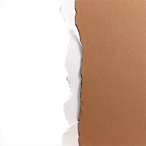 Ripped Paper Corner PNG 90