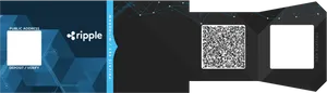 Ripple Cryptocurrency Wallet Design PNG image