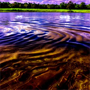Ripple From Breeze On Pond PNG Hog97 PNG