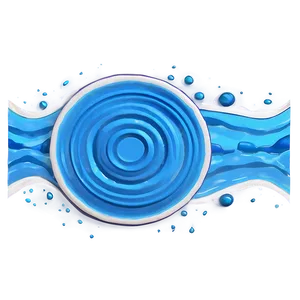 Rippled Blue Circle Png 4 PNG image