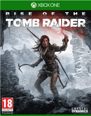 Riseofthe Tomb Raider Xbox One Cover Art PNG image