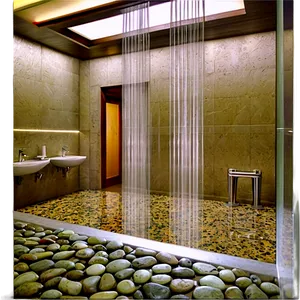 River Rock Shower Floor Png 90 PNG image