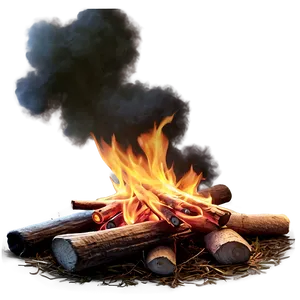 Riverbank Campfire PNG Cog84