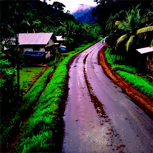 Road In Village Png Flm PNG image