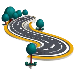 Road Map Graphic Png Rui PNG image