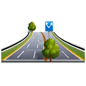 Road Map Symbol Png 06262024 PNG image