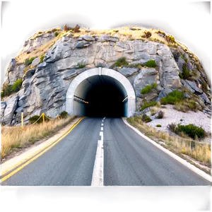 Road Tunnel Png 05032024 PNG image