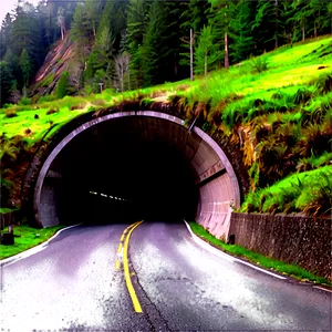 Road Tunnel Png 05032024 PNG image