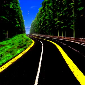 Road With Tunnels Png Tdr PNG image
