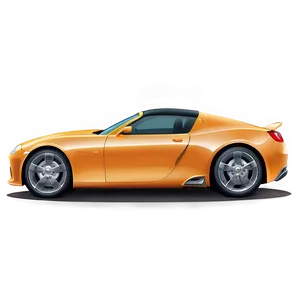 Roadster Car Drawing PNG Iwp10 PNG