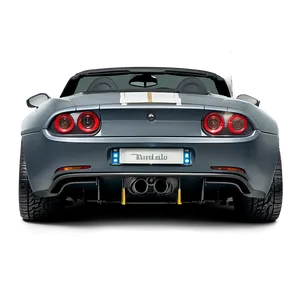 Roadster Rear View PNG 17 PNG
