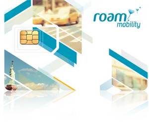 Roam Mobility S I M Card Promotion PNG image