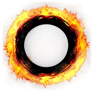 Roaring Fire Circle PNG 06272024 PNG