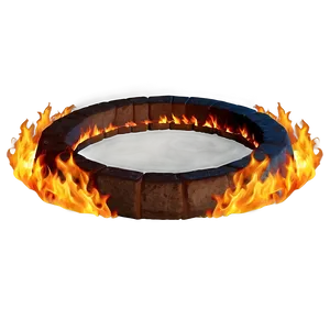 Roaring Fire Circle PNG Gqg28 PNG