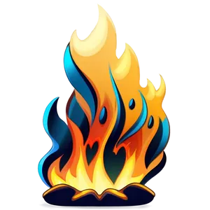 Roaring Fire Emoji Icon Png Tgg PNG image