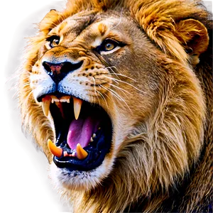 Roaring Lion Face Png Emn PNG image