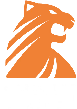 Roaring Tiger Graphic Design Logo PNG image