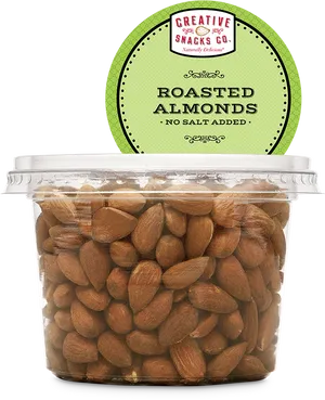 Roasted Almonds Packaging PNG image