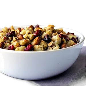 Roasted Nut And Cranberry Stuffing PNG Ycj11 PNG
