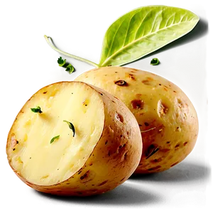 Roasted Potato PNG Dqs33