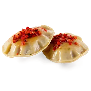 Roasted Red Pepper And Feta Pierogi PNG 06252024 PNG
