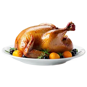 Roasted Turkey Thanksgiving Png 20 PNG image