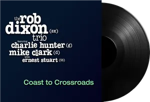 Rob Dixon Trio Coastto Crossroads Album Cover PNG image