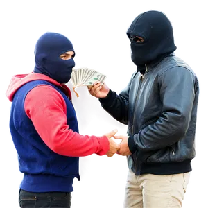Robber Planning Heist PNG Opl63