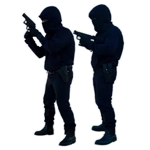 Robber Silhouette Png 06212024 PNG image