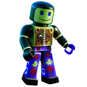 Roblox Action Figure Png Fit PNG image
