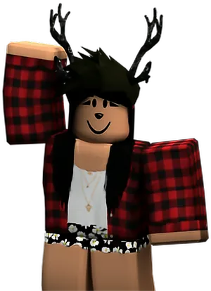 Roblox Avatarwith Deer Antlers