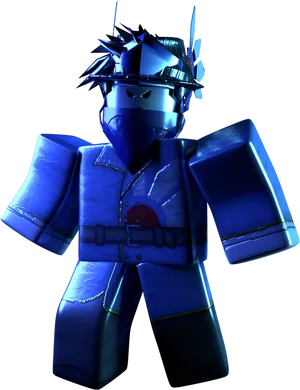 Roblox Blue Character Render