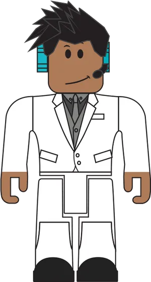 Roblox Characterin Formal Attire